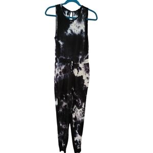 Small Antistar Black white Tie Dye Jumpsuit